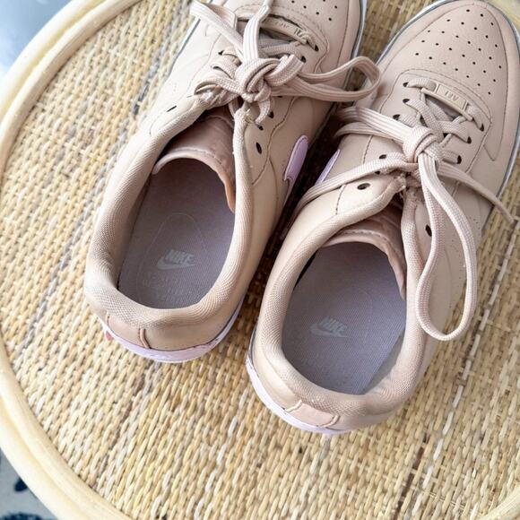 Nike Air Force 1 Jester XX Bio Beige Pink White Leather Sneakers Women’s 9.5 - Picture 7 of 10